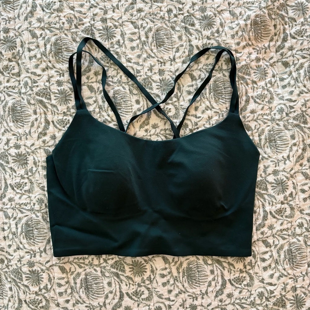 Offline by Aerie Green Sports Bra